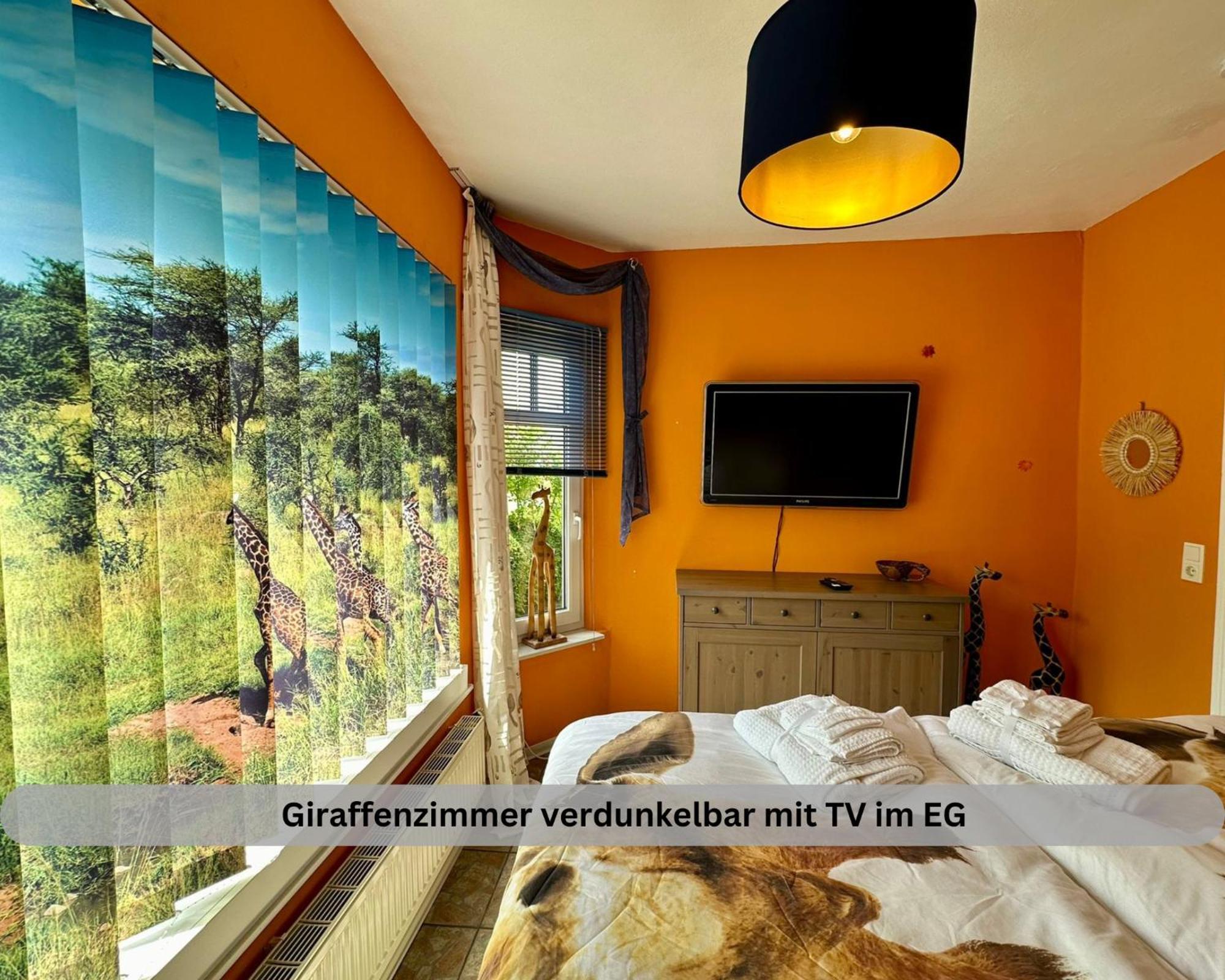Of Africa - Einzigartige Themenzimmer, Eingezaeunten Garten, Sauna, Whirlpool & Kamin, Hunde Willkommen, Gasgrill, Voll Ausgestattete Kueche, Grosser Essbereich, Hamburg & Stade In Der Naehe Holiday home